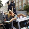 Femen Protest In Kiev